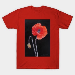 Poppy painting T-Shirt